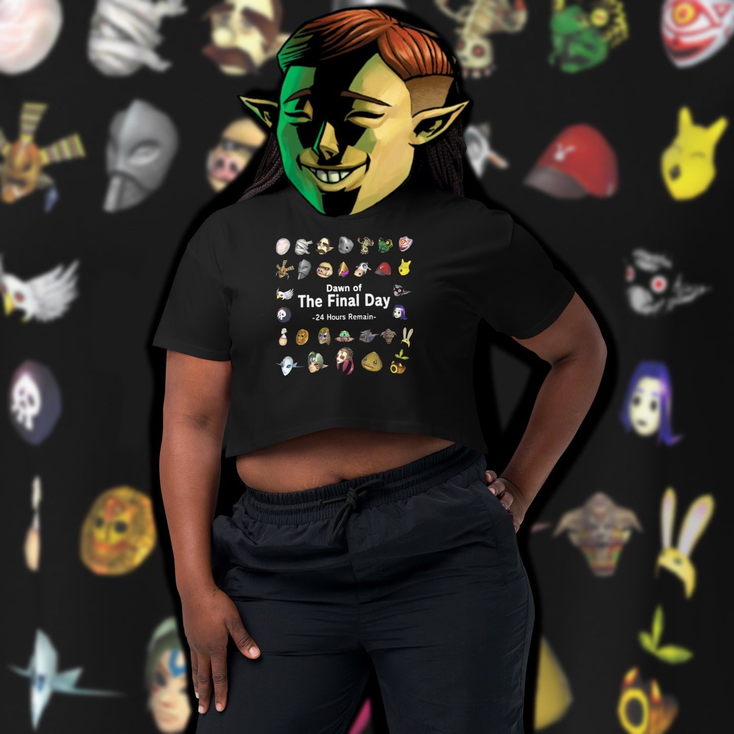 Majora’s Mask Crop Tee