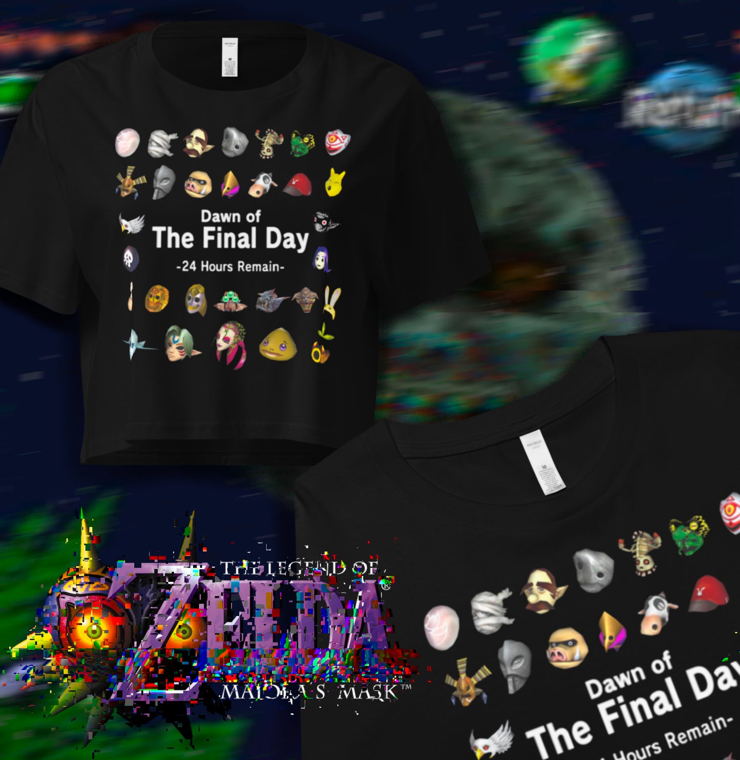 Majora’s Mask Crop Tee